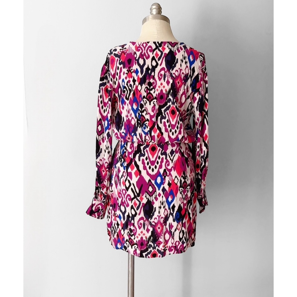 Zara Women’s Autumn Purple Long Sleeve Mini Dress Size M - Picture 3 of 7